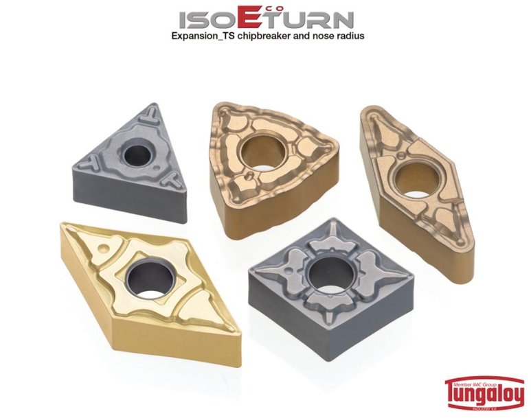 Tungaloy propose de nouvelles plaquettes pour la gamme IsoEcoTurn
